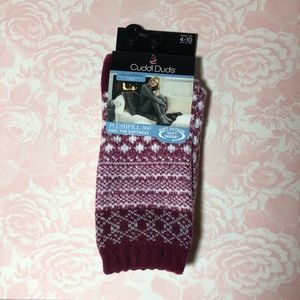 🧦Cuddl Duds crew socks